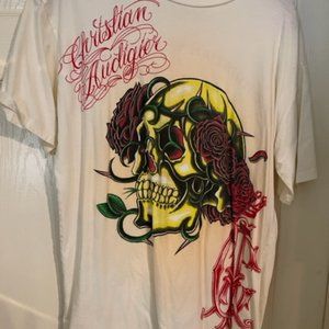 Christian Audigier Short Sleeve Tshirt